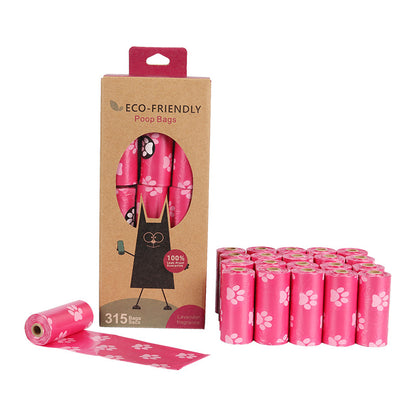 Pet Garbage Bag Degradable Feces Garbage Bag New Dog Feces Bag Poop Bag