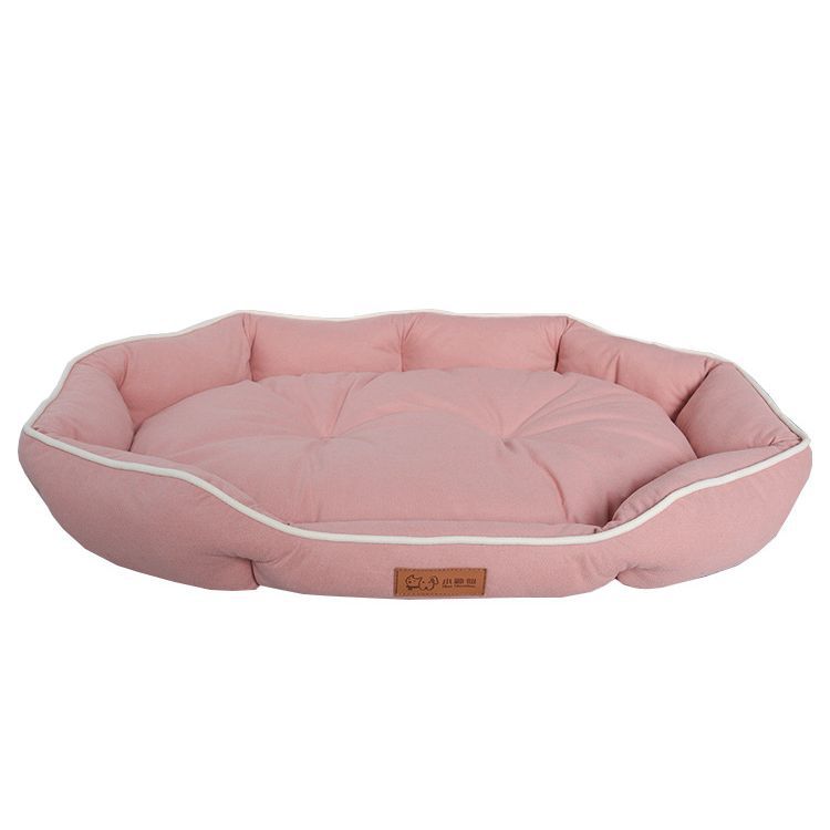 Dog Bed for Medium and Large Dogs | Pet Bed for Shiba Inu Pads Pink