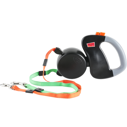 Double-Headed Traction Rope Double Dog Chain Two Anti-Winding Dog Rope Dog Traction Rope Automatic Retractable Small Dog