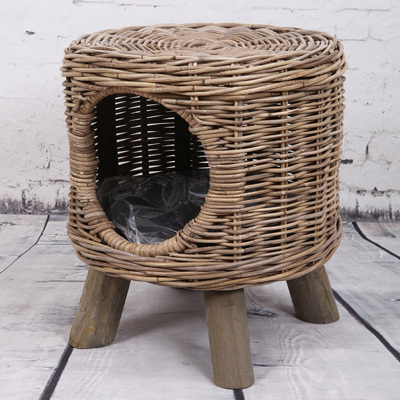 Rattan Furniture Leisure Round Four Seasons Kennel