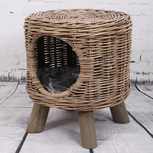 Rattan Furniture Leisure Round Four Seasons Kennel