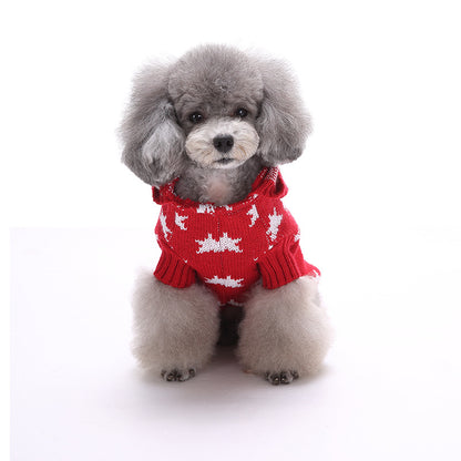 Dog Clothes Christmas Sweater  Dog Sweater