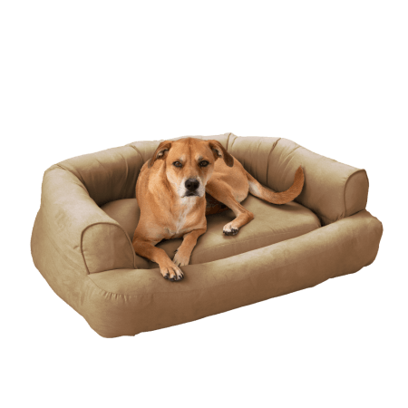 Snoozer Luxury Sleeper Dog Sofa - SM - Buckskin (14 L x 19 W x 8 H)