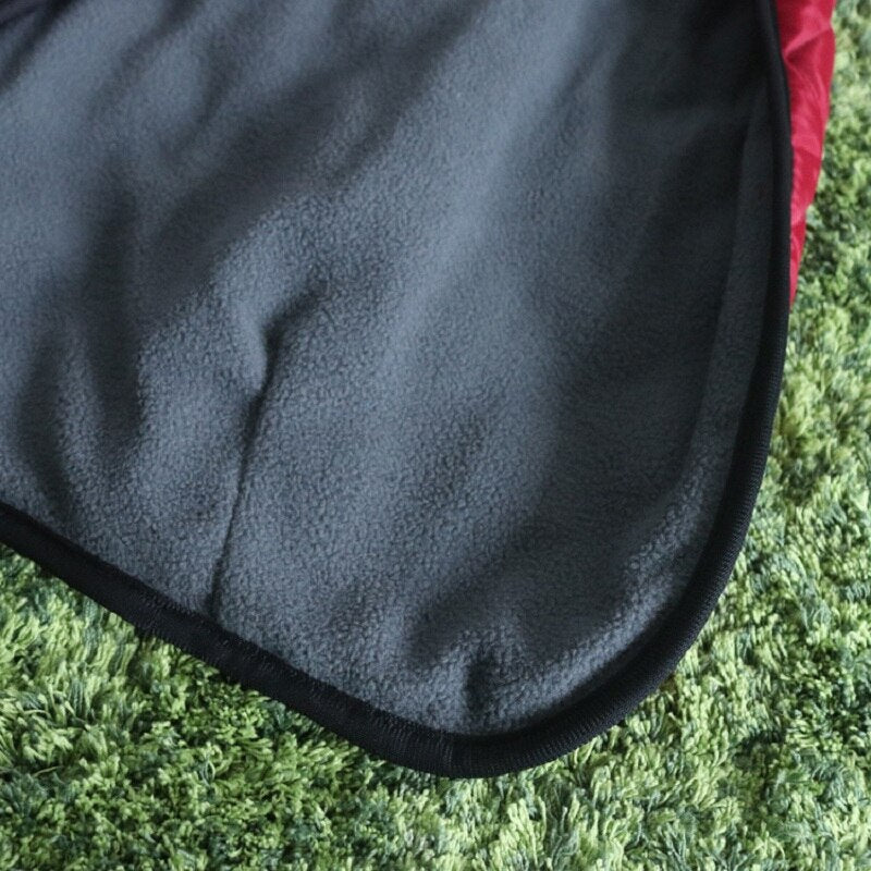 Warm Fleece Dog Jacket for Large Dogs Soft Inside