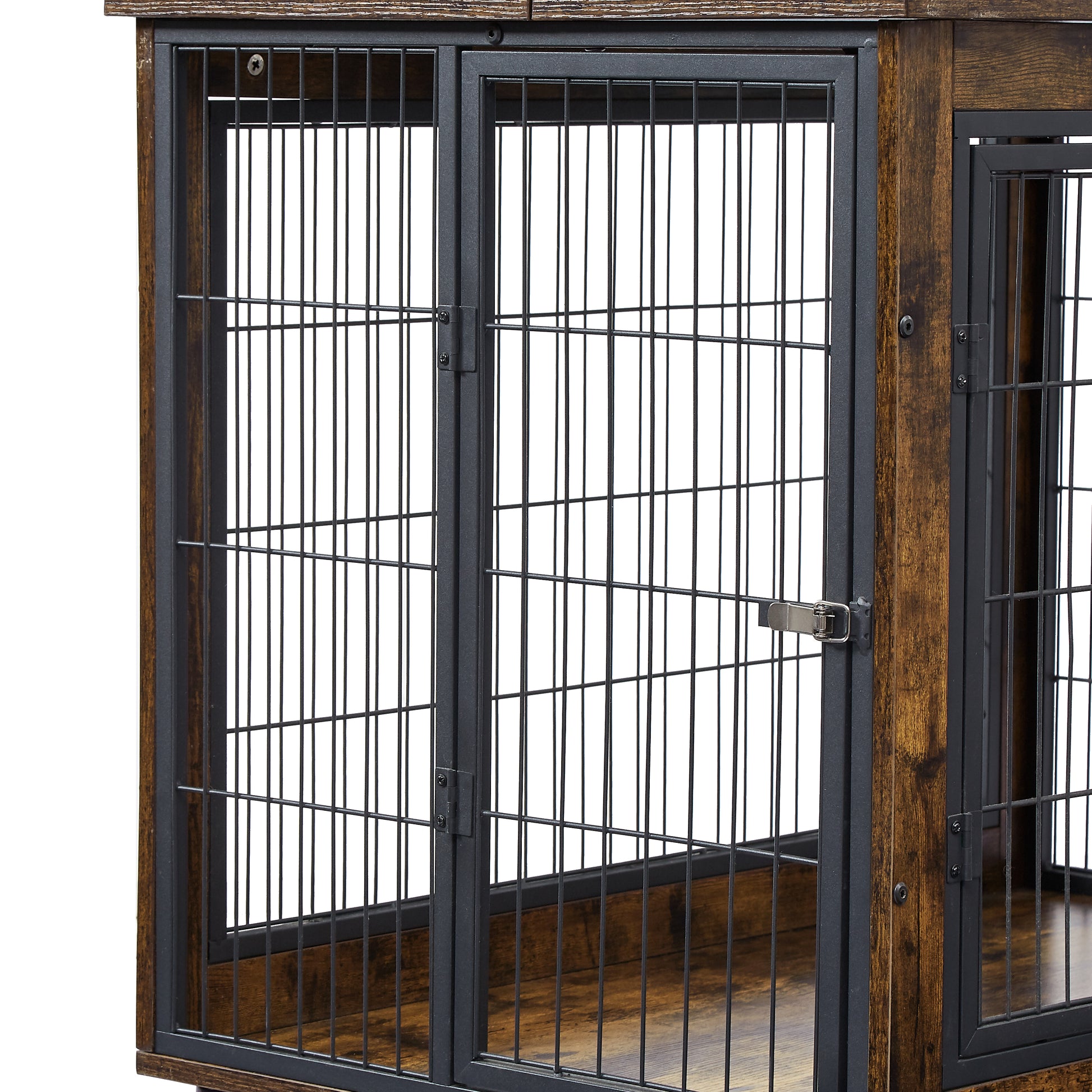 Furniture Style Dog Crate Side Table Side Opening