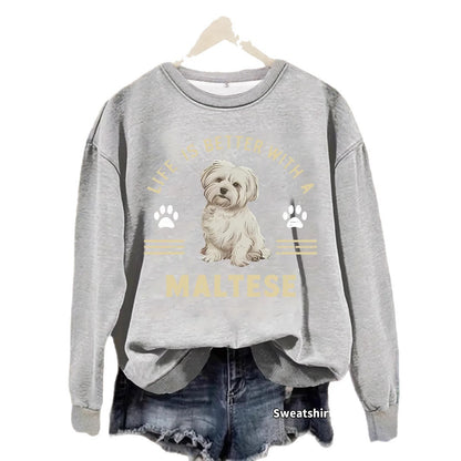 Marzis Dog Print Shirt Gray
