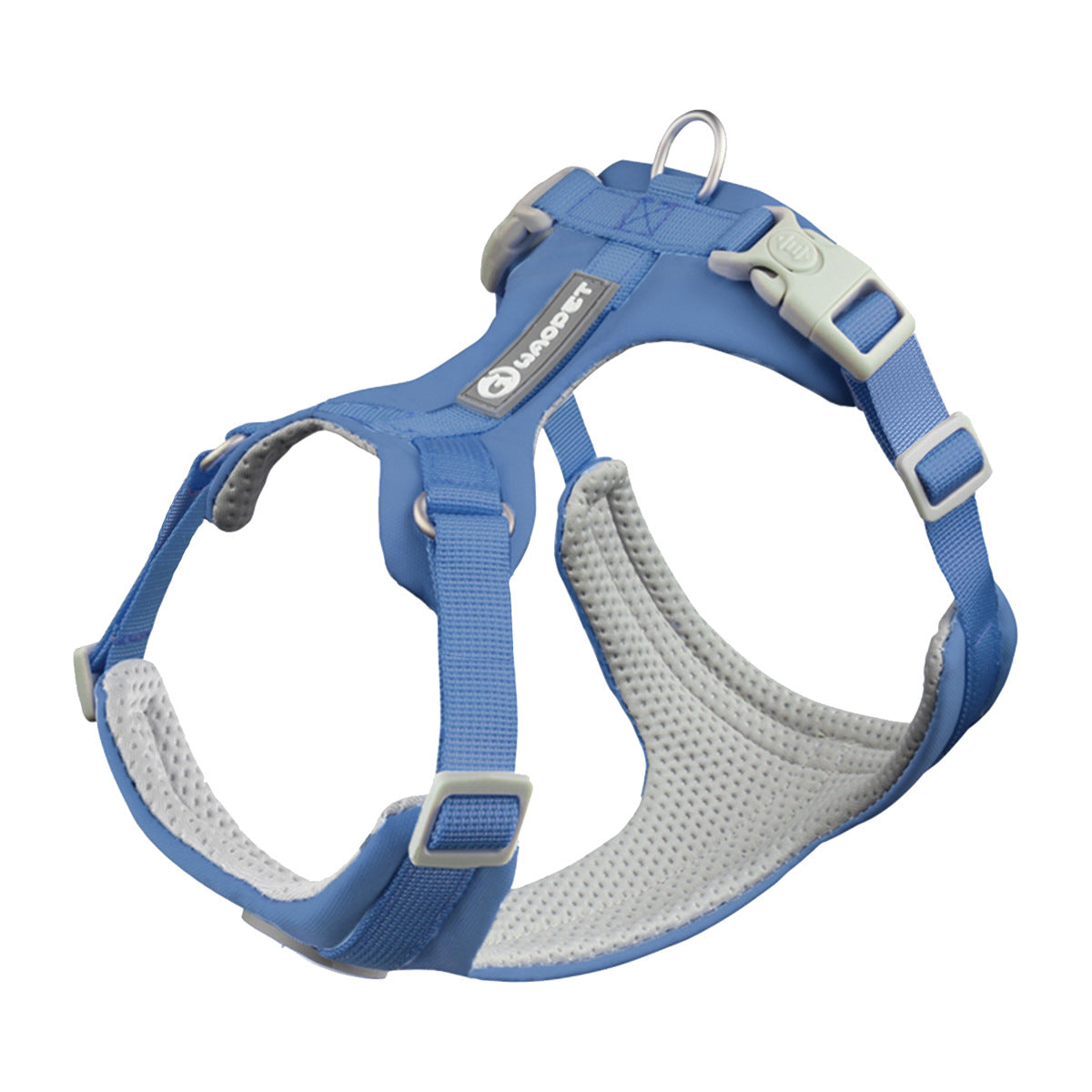 WAOPET Dog Harness Set with Leash Blue Harness