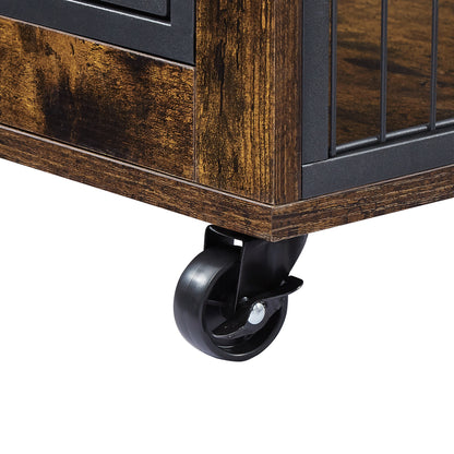 Furniture Style Dog Crate Side Table  Lift Top