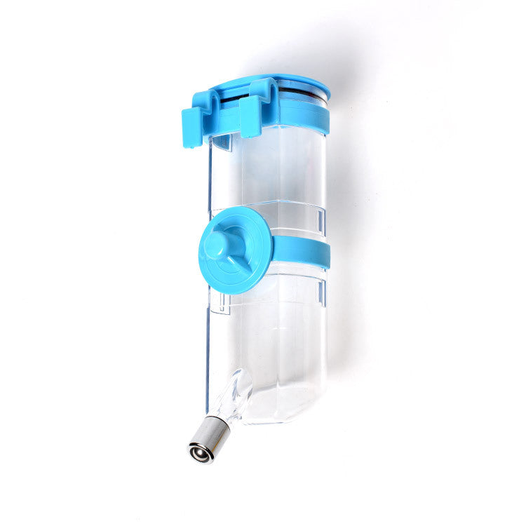 Blue Pet Waterer Dog Feeder Automatic Waterer Hanging Kettle Dog Supplies
