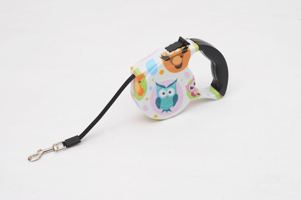 Retractable Dog Leash 5 Meter Automatic Lead for Small & Medium Breeds Cute Designs