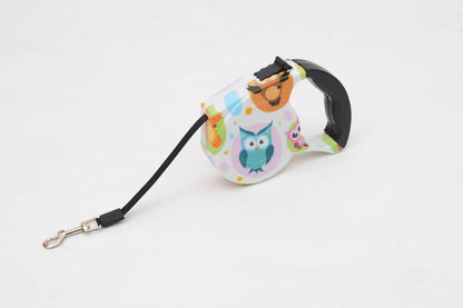 Retractable Dog Leash 5 Meter Automatic Lead for Small & Medium Breeds Cute Designs