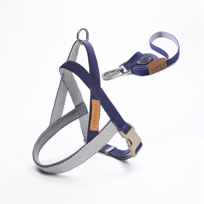 Dog Leash Pet Vest Chest Harness Medium And Large Dog Navy Color