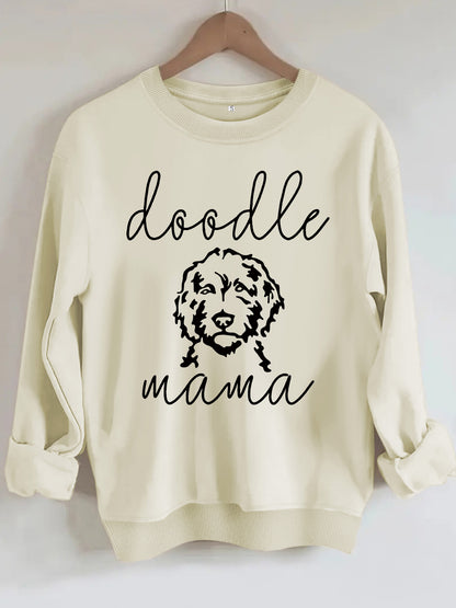 Sweatshirt Dog Print