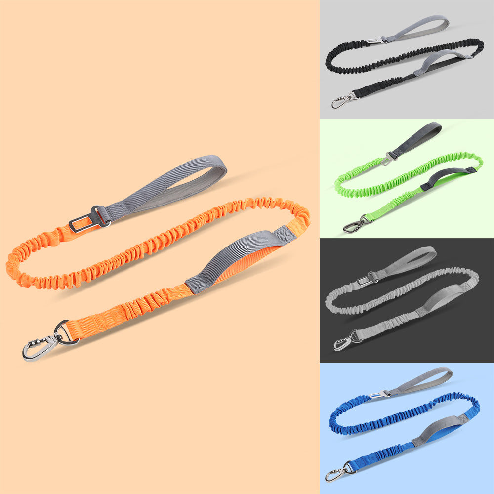 5 Colors Dog Traction Rope Reflective Dog Rope Freely Adjustable Length