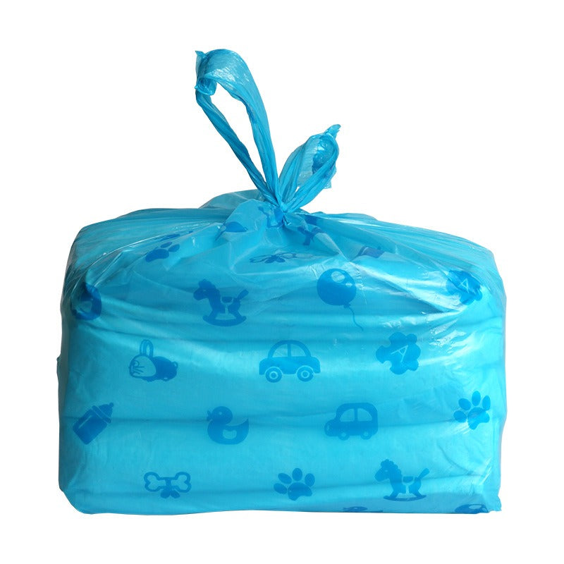 Biodegradable pet garbage bag vest bag biodegradable dog poop bag