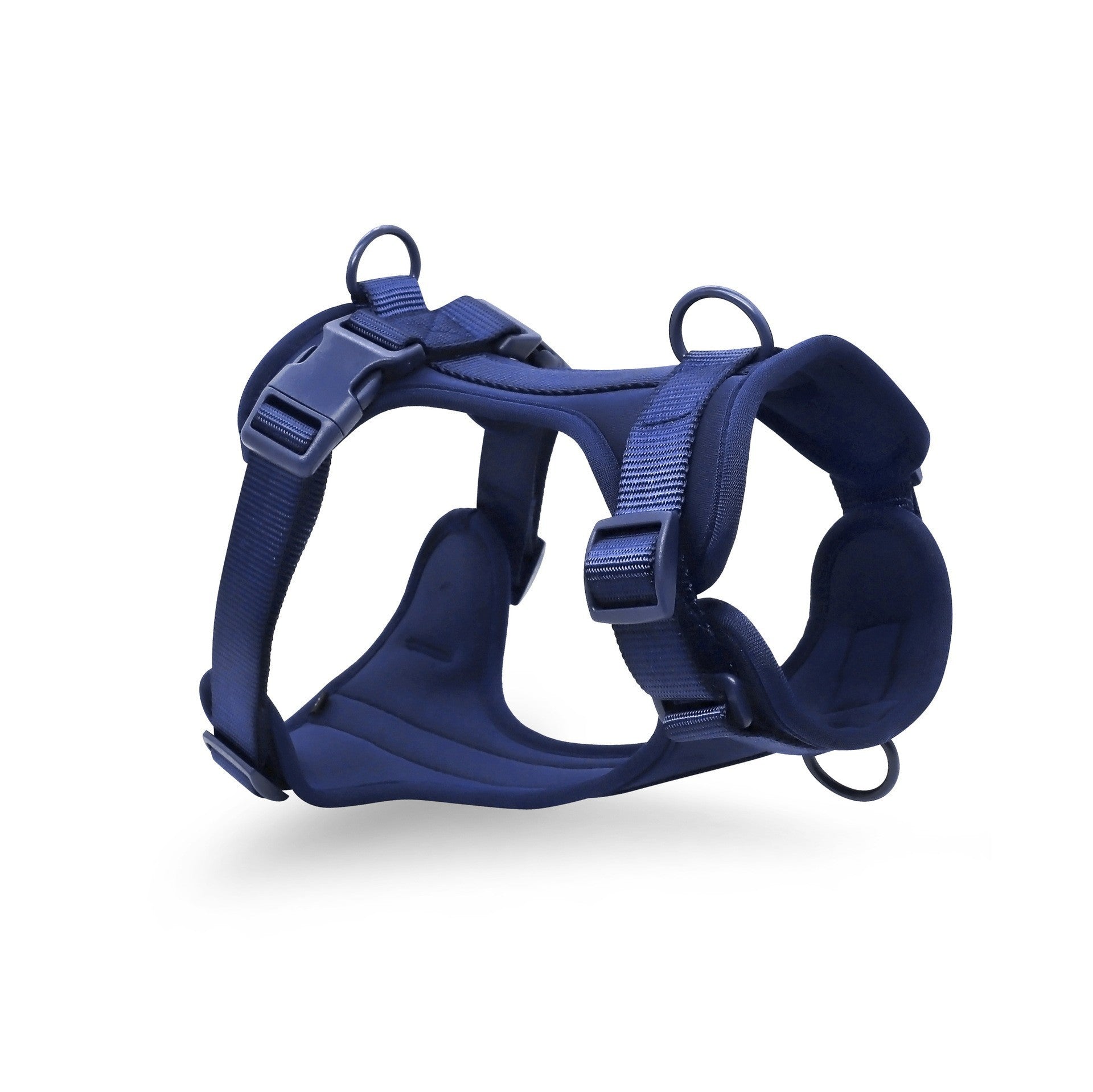 Waterproof PVC Dog Harness and Leash Set for Small and Medium Dogs blue harness