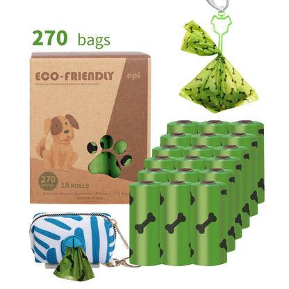 EPI Degradable Poop Bag Dog Goes Out To Pick Up Poop Bag Dispenser Boxed Poop Bag Pet Garbage Bag