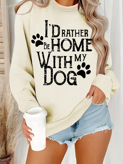 Shirt With Dog Pattern Print Off white