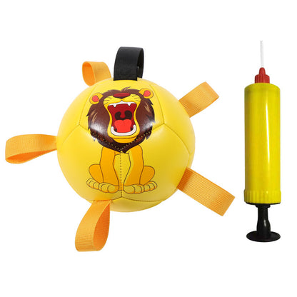 Pet Ball Toy Outdoor Interactive Football Dog Training Ball Multifunctional Rope Biting Dog Ball Dog Toy