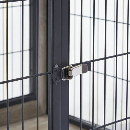 Furniture Style Dog Crate secure latch