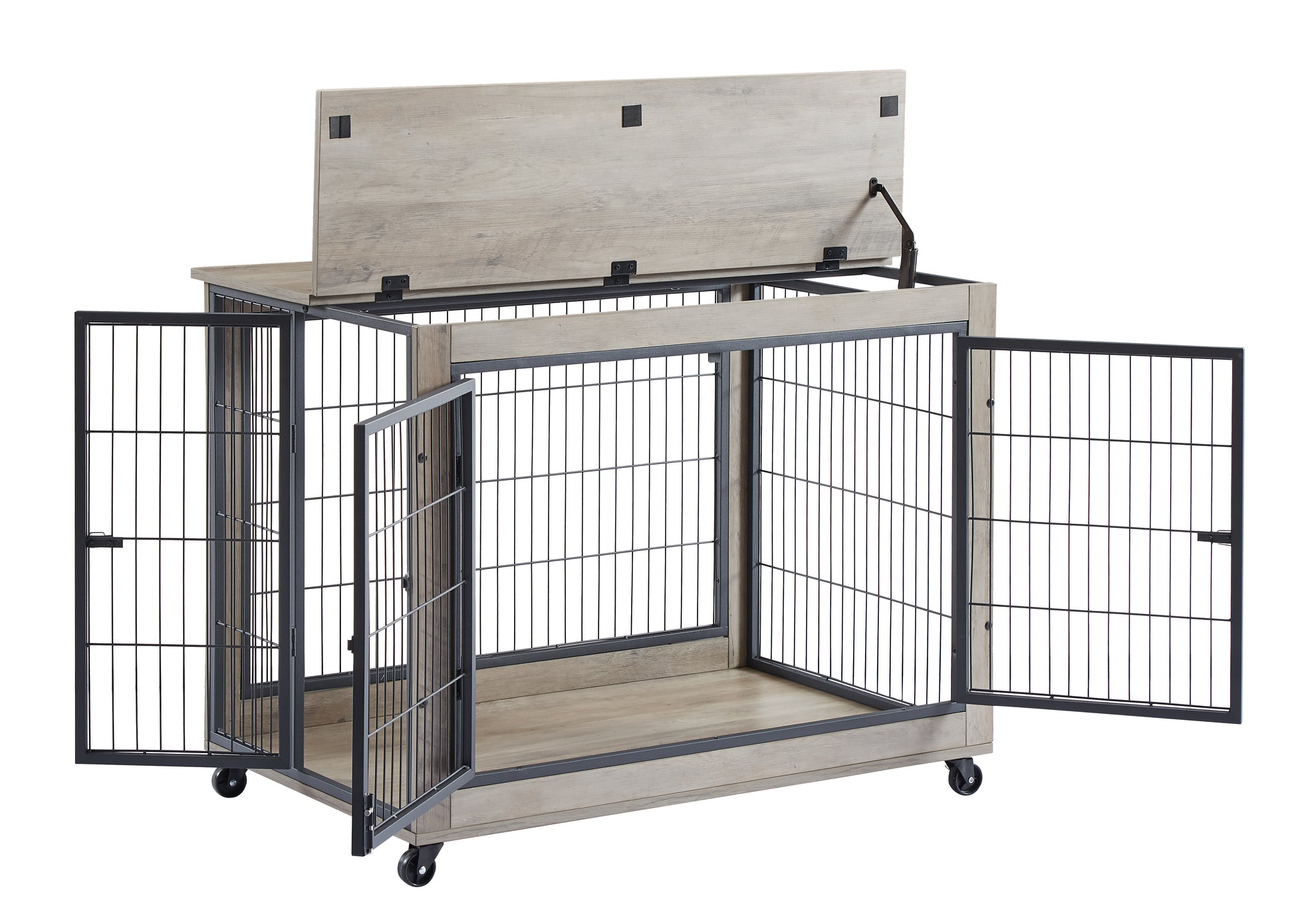 Furniture Style Dog Crate two opening sides