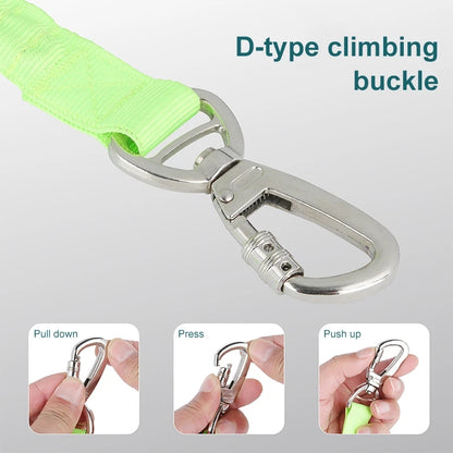 Dog Traction Rope Reflective Dog Rope Freely Adjustable Length D Buckle