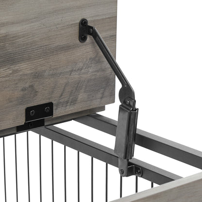 Furniture Style Dog Crate upper latches