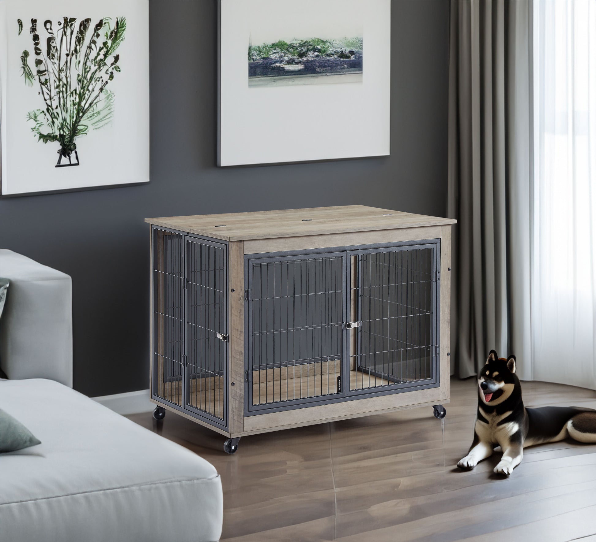 Furniture Style Dog Crate