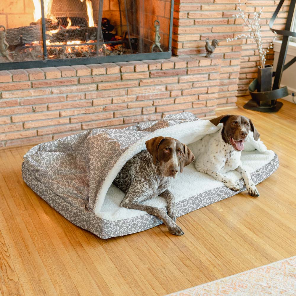 Cozy Ortho Rectangle Cave - Sm - Ramey Gray
