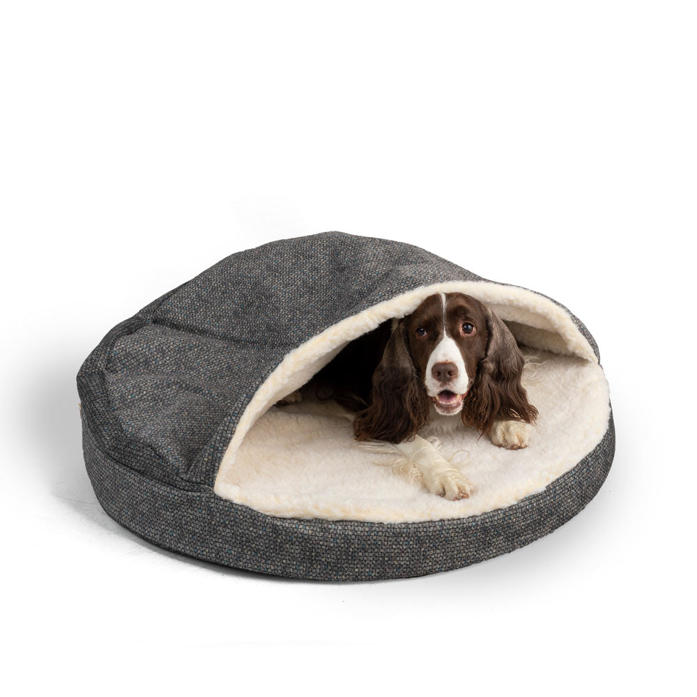 Luxury Orthopedic Cozy Cave - Sm - Merlin Pewter