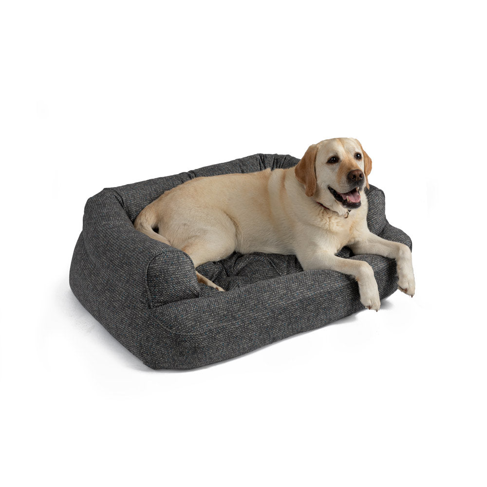 Luxury Sleeper Sofa - Sm - Merlin Pewter