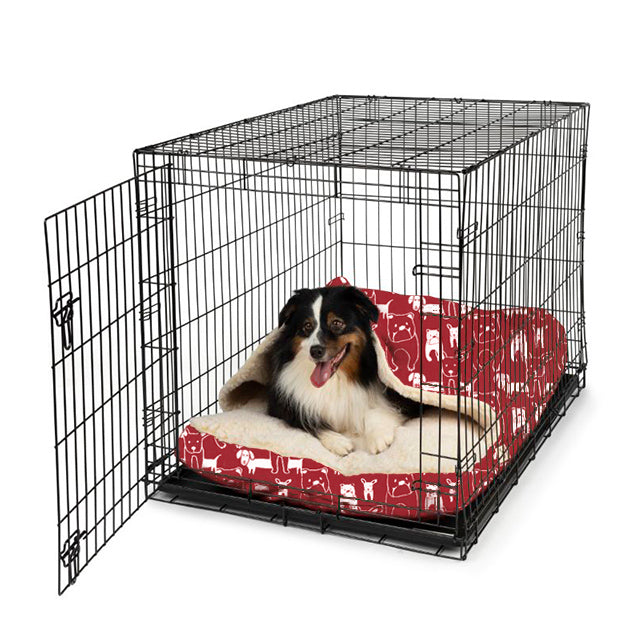 Wag Cozy Crate Cave - Xl - Pedigree Red