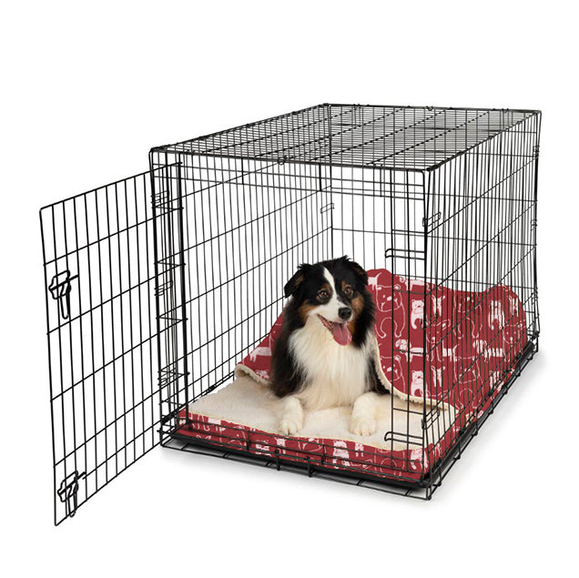 Wag Forgiveness Cozy Crate Cave - Xl - Pedigree Red