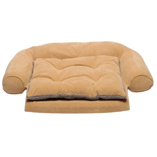 Ortho Sleeper Comfort Dog Bed Couch w/ Removable Cushion - Small to Large