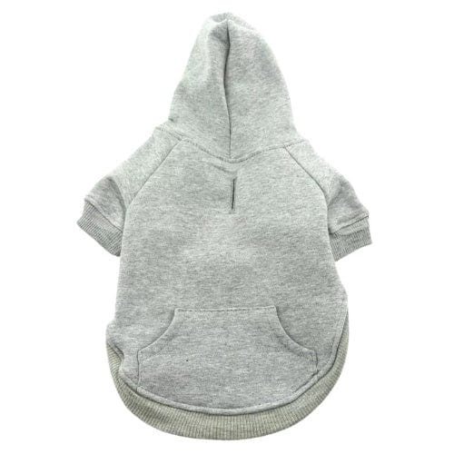 Flex-Fit Dog Hoodie - Gray XS - 4XL