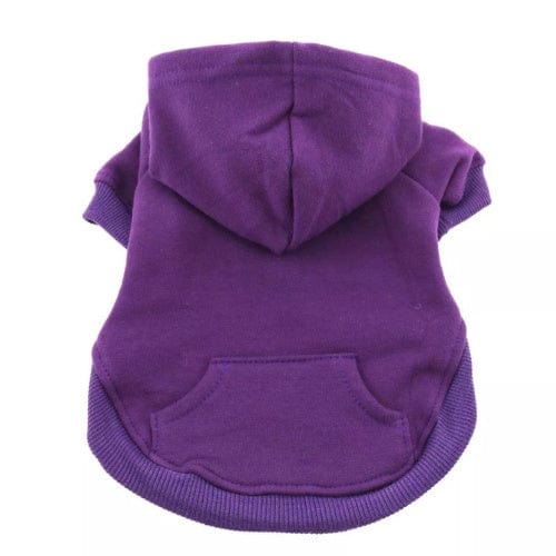 Flex-Fit Dog Hoodie - Purple XS - 4XL