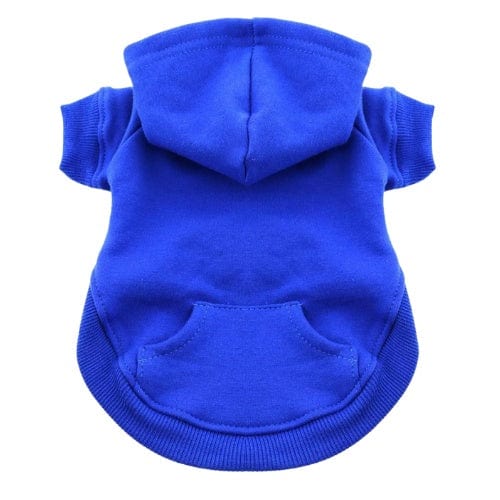 Flex-Fit Dog Hoodie - Blue XS - 4XL