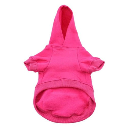 Flex-Fit Dog Hoodie - Pink XS - 4XL