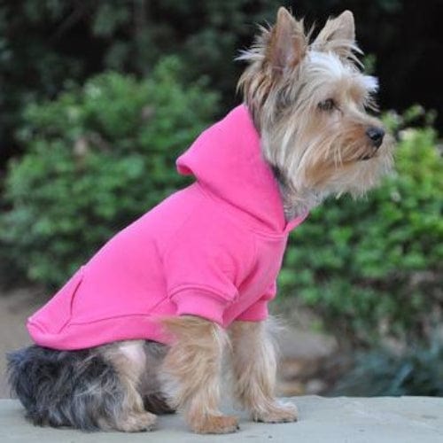 Flex-Fit Dog Hoodie - Pink XS - 4XL