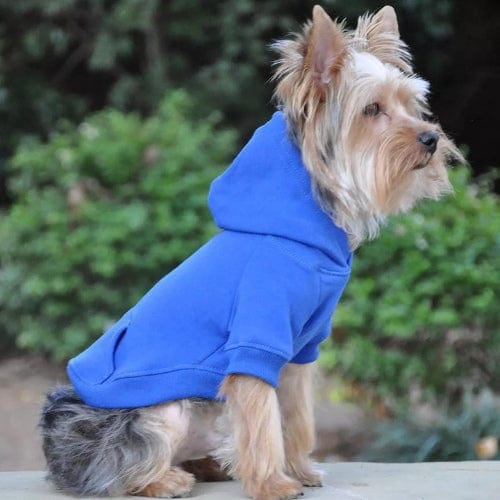 Flex-Fit Dog Hoodie - Blue XS - 4XL