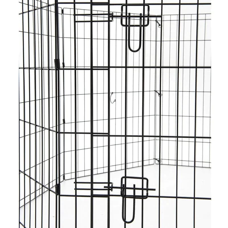 Lucky Dog Exercise Pen with Stakes, 63" L X 63" W X 48" H, Large