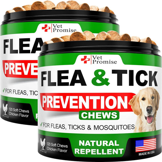 2 pack Flea and Tick Chews