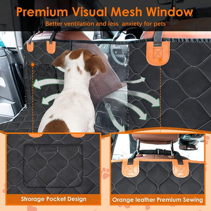 Gm Car Pet Pad Waterproof Car Seat Cover Pet Car Pad Special Car Artifact for Dogs Mesh Fabric