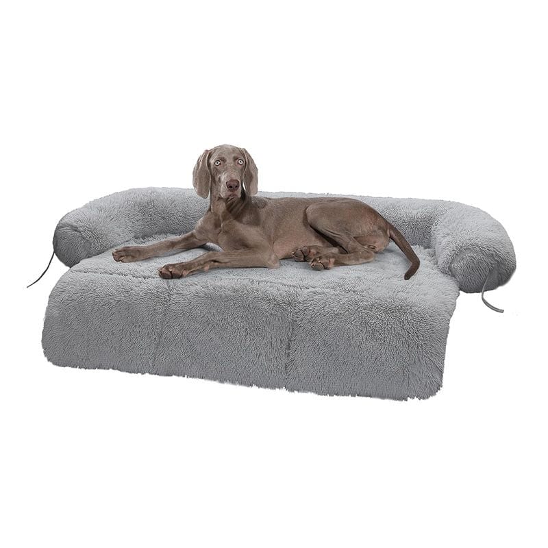 Dog Mat Furniture Protector Fluffy Dog Couch Bed Gray Option