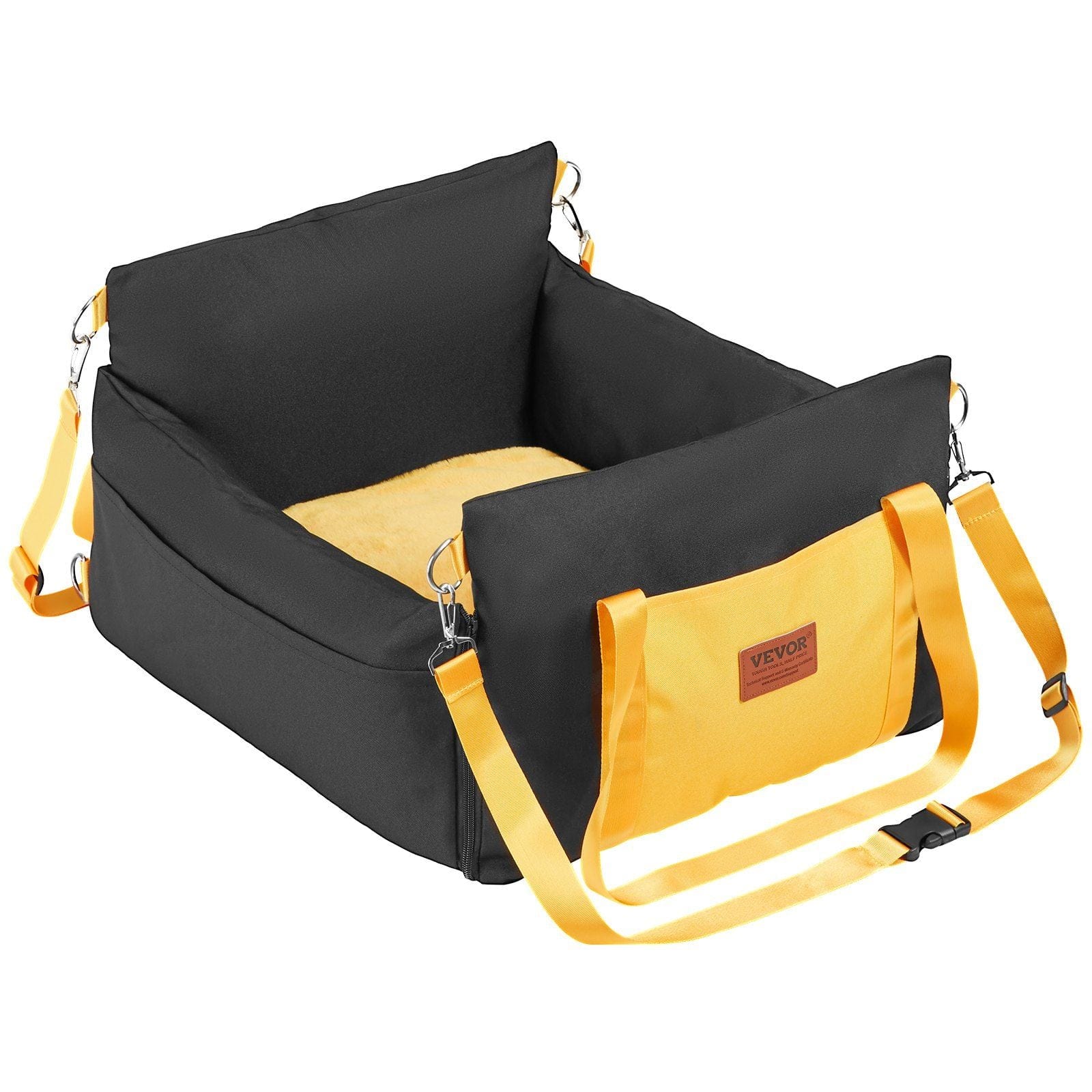 VEVOR Dog Booster Car Seat Pet Car Seat for Small Dog up to 25lbs Black #10