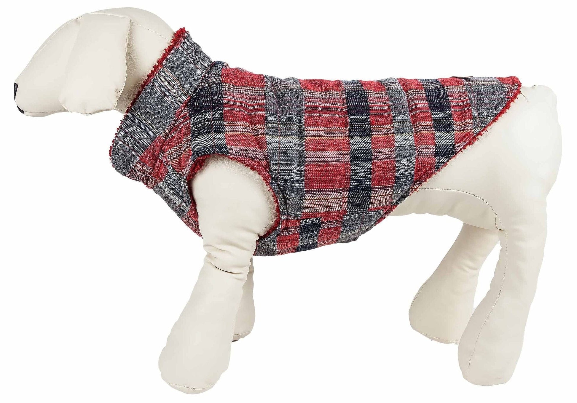 Pet Life 'Scotty' Tartan Classical Plaided Insulated Dog Coat Jacket - 7 of 9