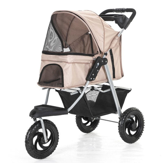 Beige Stroller