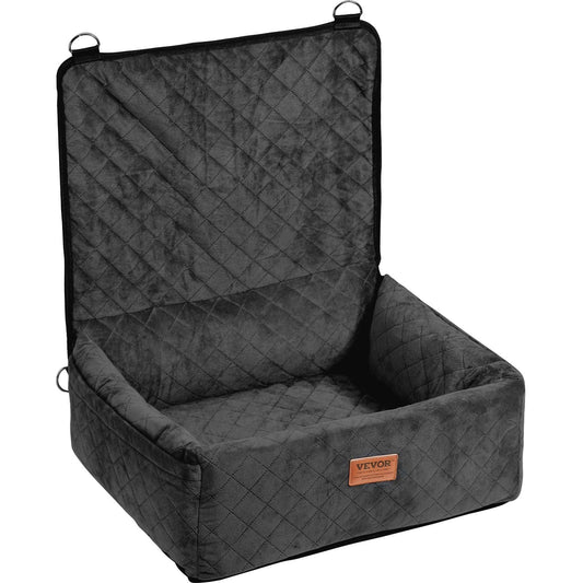 VEVOR Dog Booster Car Seat Pet Car Seat for Small Medium Dog up to 40 lbs Black #1