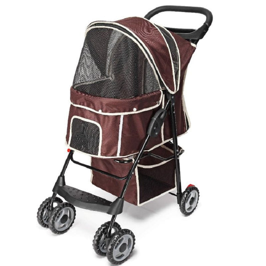 Pet Dog Stroller Trolley