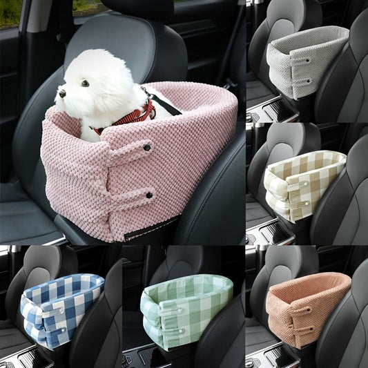 Pet Car Seat For Small Dog & Cat; Cat Safety Seat Anti-dirty Cushion Dog  6 Colors